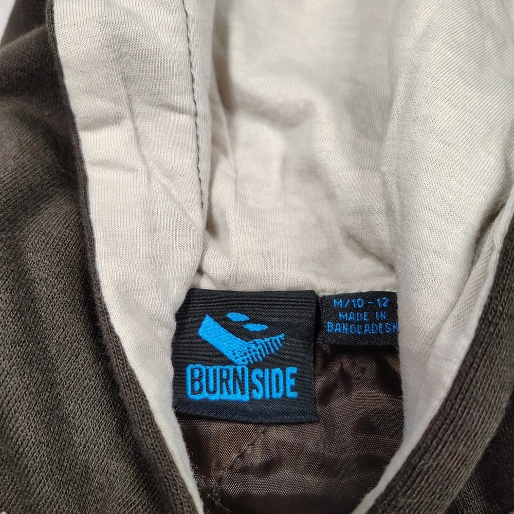 burnside zip up